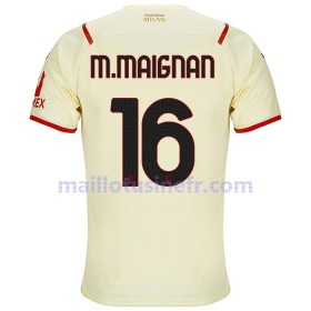 Maillot de Foot AC Milan Mike Maignan 16 Extérieur 2021-22